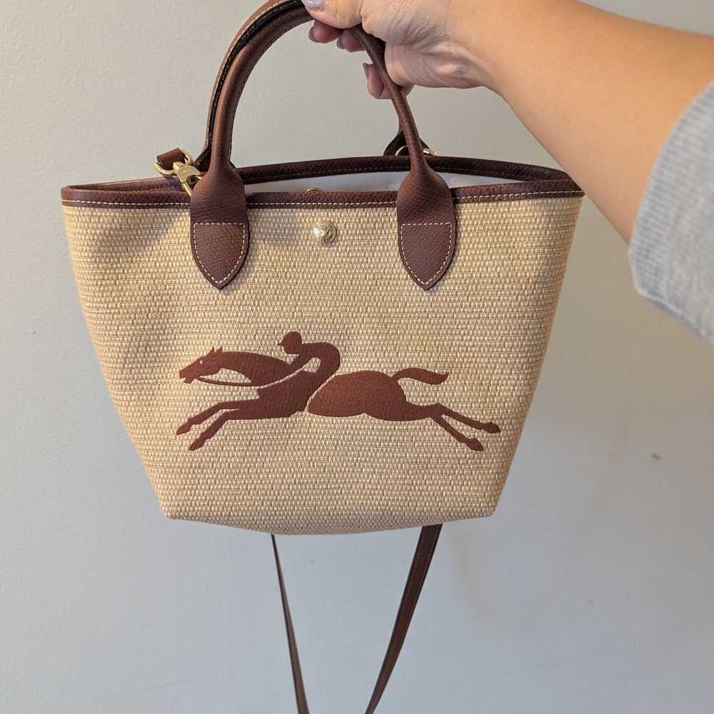 Longchamp Le Pliage Bucket Bag